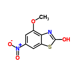 4-Methoxy-6-nitro-1,3-benzothiazol-2(3H)-one Structure