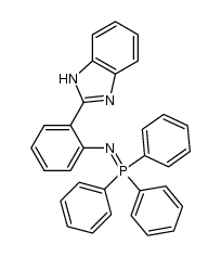 2-(o-triphenylphosphoranylideneamino)phenyl benzimidazole Structure