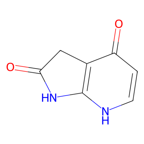 4-Hydroxy-1,3-dihydro-2H-pyrrolo[2,3-b]pyridin-2-one结构式