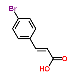 4-Bromocinnamic acid structure