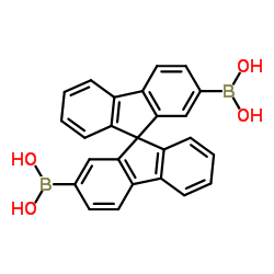 9,9'-Spirobi[fluorene]-2,2'-diyldiboronic acid Structure