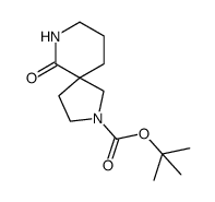 tert-butyl 6-oxo-2,7-diazaspiro[4.5]decane-2-carboxylate Structure