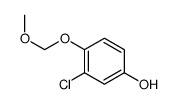 3-chloro-4-(methoxymethoxy)phenol Structure