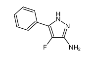 3-amino-4-fluoro-5-phenyl-1H-pyrazole Structure