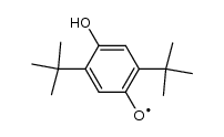 2,5-Di-tert-butyl-4-hydroxy-phenoxyl Structure