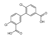 5-(5-carboxy-2-chlorophenyl)-2-chlorobenzoic acid Structure