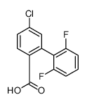 4-chloro-2-(2,6-difluorophenyl)benzoic acid Structure