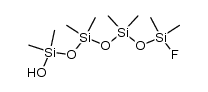 7-fluoro-1,1,3,3,5,5,7,7-octamethyltetrasiloxan-1-ol Structure