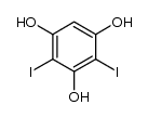 diiodophloroglucinol Structure