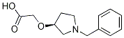 ((S)-1-Benzyl-pyrrolidin-3-yloxy)-acetic acid结构式