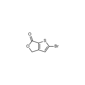 2-Bromothieno[2,3-c]furan-6(4H)-one Structure