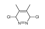 4,5-dimethyl-1,4-dichloro-pyridazine结构式