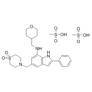 Necrox-5 methanesulfonate structure