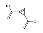 cycloprop-2-ene-1,2-dicarboxylic acid Structure