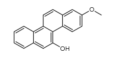 2-methoxychrysen-5-ol Structure