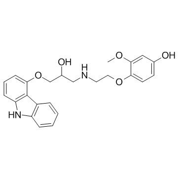 4'-Hydroxyphenyl Carvedilol structure