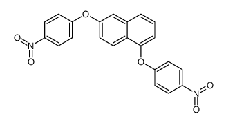 1,6-bis(4-nitrophenoxy)naphthalene Structure