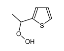 2-(1-hydroperoxyethyl)thiophene结构式