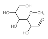 D-Glucose, 3-O-methyl- structure