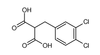 (3,4-dichloro-benzyl)-malonic acid结构式
