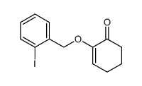 2-(2-iodobenzyloxy)-cyclohex-2-enone结构式