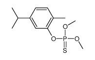dimethoxy-(2-methyl-5-propan-2-ylphenoxy)-sulfanylidene-λ5-phosphane结构式