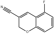 5-fluoro-2H-chromene-3-carbonitrile Structure