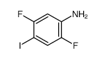 2,5-Difluoro-4-iodoaniline structure