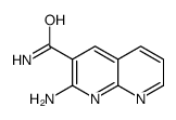2-amino-1,8-naphthyridine-3-carboxamide结构式