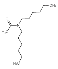 N,N-二正己基乙酰胺结构式