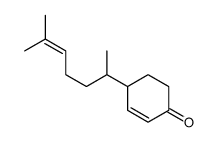 4-(6-methylhept-5-en-2-yl)cyclohex-2-en-1-one结构式