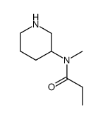Propanamide,N-methyl-N-3-piperidinyl- picture
