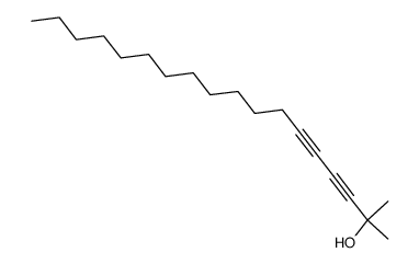 2-methyl-3,5-octadecadiyne-2-ol Structure