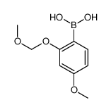 [4-methoxy-2-(methoxymethoxy)phenyl]boronic acid Structure