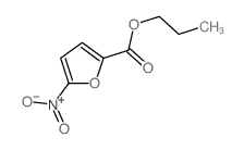n-Propyl-5-nitro-2-furoate Structure
