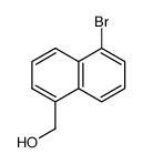 (5-bromo-naphthalen-1-yl)-methanol结构式