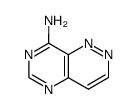 Pyrimido[5,4-c]pyridazine, 8-amino- (8CI) Structure