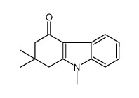 2,2,9-trimethyl-1,3-dihydrocarbazol-4-one结构式