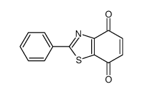 2-phenyl-1,3-benzothiazole-4,7-dione Structure