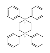 1,4-Diphosphorinanium,1,1,4,4-tetraphenyl-, bromide (1:2) structure