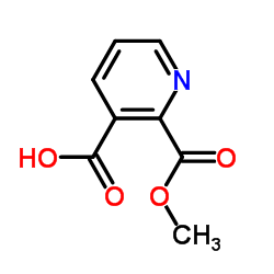 3-羧酸吡啶-2-甲酸甲酯结构式