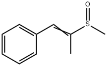 Methyl(α-methylstyryl) sulfoxide structure
