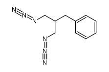 2-benzyl-1,3-diazidopropane结构式