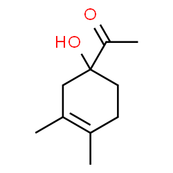 Ethanone, 1-(1-hydroxy-3,4-dimethyl-3-cyclohexen-1-yl)- (9CI) structure
