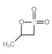 1,2-Oxathietane,4-methyl-, 2,2-dioxide结构式