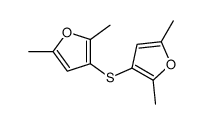 3-(2,5-dimethylfuran-3-yl)sulfanyl-2,5-dimethylfuran Structure