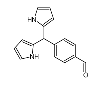 4-[bis(1H-pyrrol-2-yl)methyl]benzaldehyde结构式