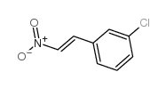 1-chloro-3-(2-nitrovinyl)benzene Structure