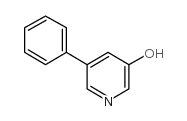 3-羟基-5-苯基吡啶结构式
