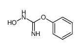 N-hydroxyl-O-phenylisourea Structure
